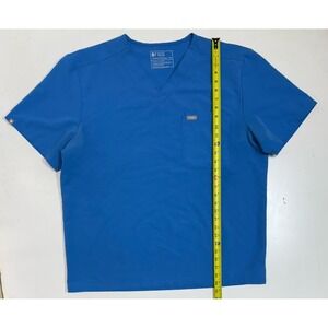 Figs Blue One Pocket Scrub Top Adult‎ XXL Technical Collection